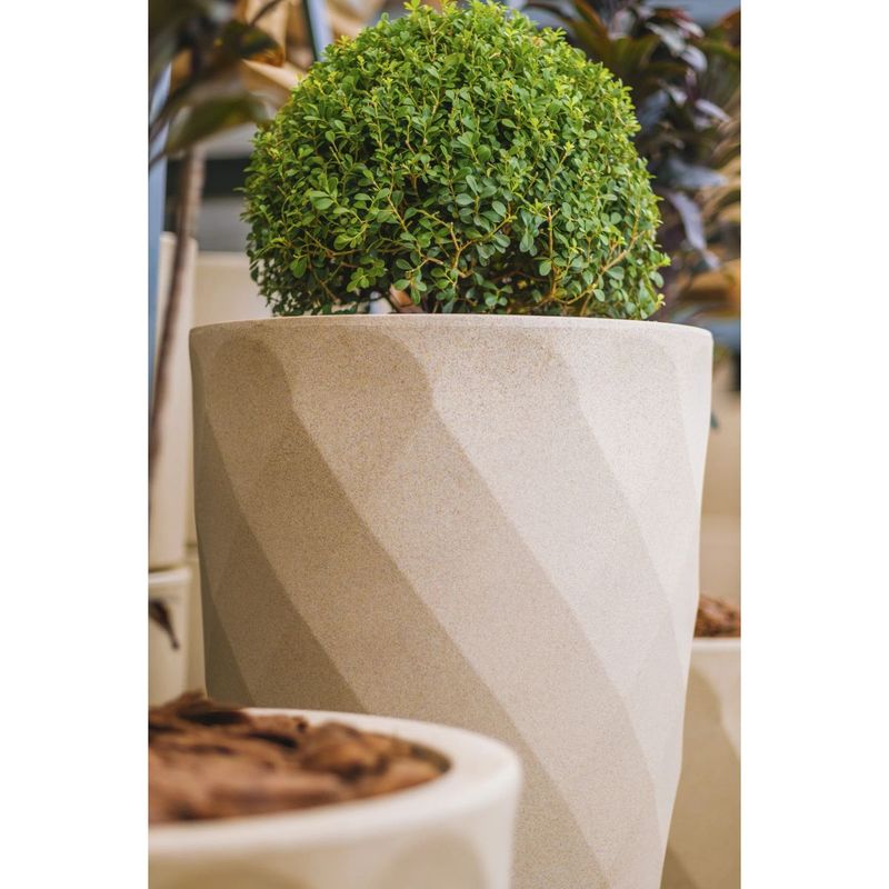 Vaso Nutriplan Safira C nico para Plantas Cor Ferrugem 55cm 1