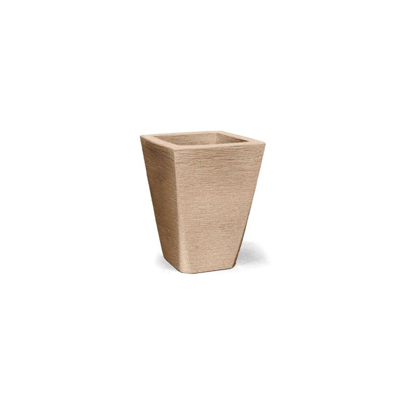 Vaso Nutriplan Grafiato Trap zio para Plantas Cor Areia 43cm  0