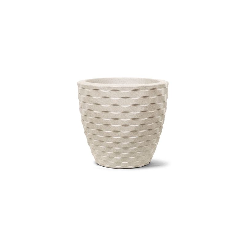 Vaso Nutriplan Elo Redondo para Plantas Cor Cimento 22cm 0