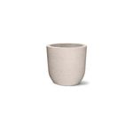 Vaso Nutriplan Grafiato Redondo para Plantas Cor Cimento 28cm  0
