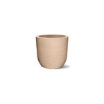 Vaso Nutriplan Grafiato Redondo para Plantas Cor Areia 40cm  0