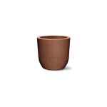Vaso Nutriplan Grafiato Redondo para Plantas Cor Ferrugem 53cm  0