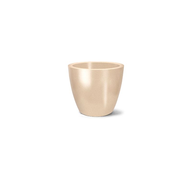Vaso Nutriplan Classic Redondo para Plantas Cor Areia 33cm 0