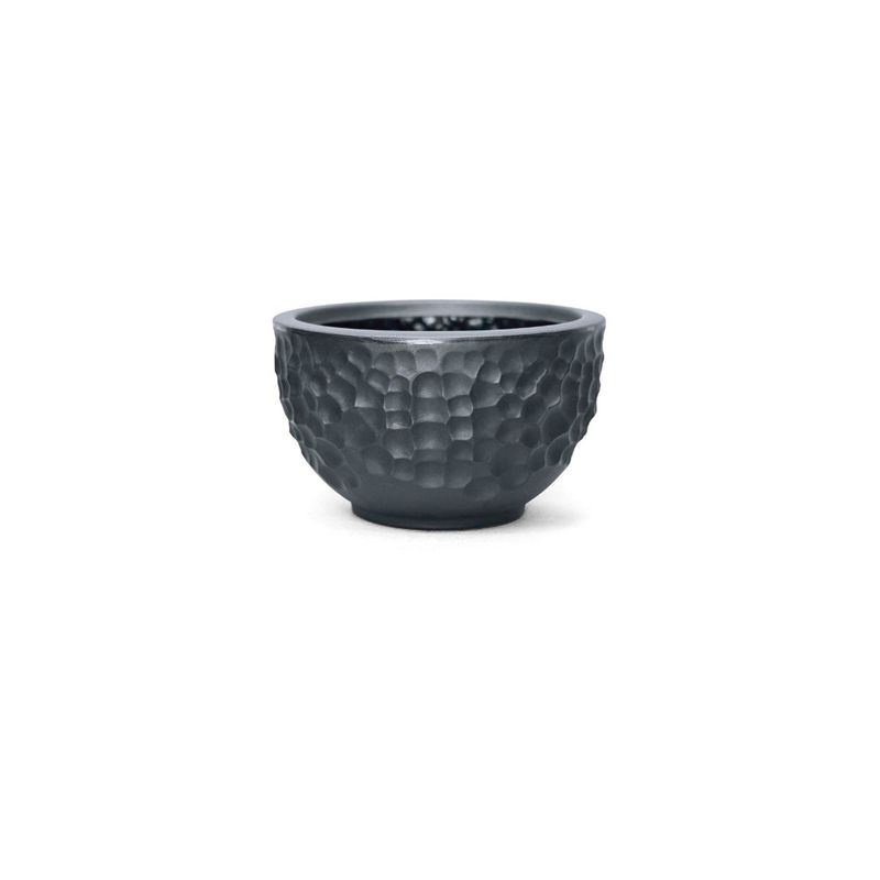 Vaso Nutriplan Luna Redondo para Plantas Cor Preto 14cm 0