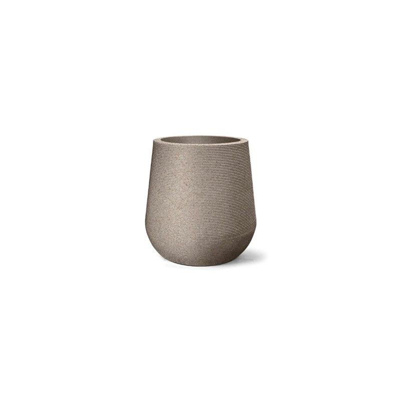 Vaso Nutriplan Riscatto Redondo para Plantas Cor Granito 34cm 0