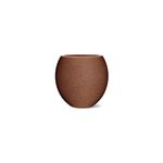 Vaso Nutriplan Grafiato Oval para Plantas Cor Ferrugem 32cm  0