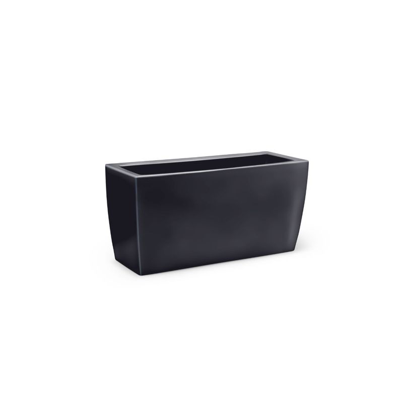 Vaso Nutriplan Jardineira Classic para Plantas Cor Preto 80cm 0