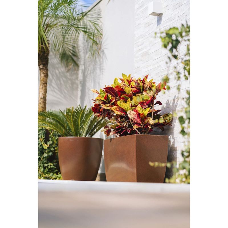 Vaso Nutriplan Jardineira Classic para Plantas Cor Preto 80cm 1