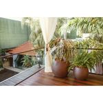 Vaso Nutriplan Grafiato Oval para Plantas Cor Areia 32cm  1