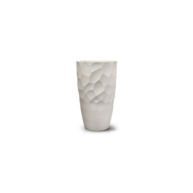 Vaso Nutriplan Luna C nico para Plantas Cor Cimento 52cm 0