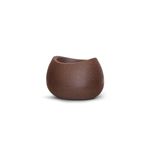 Vaso Nutriplan Texturizado Oval para Plantas Cor Ferrugem 19cm 0