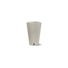 Vaso Nutriplan Petra Cônico com Prato para Plantas Cor Cimento 60cm