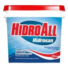 Cloro Granulado Hidroall Hidrosan para Piscina 2,5kg