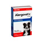 Antial rgico Coveli Alergovet C 1 4mg para C es acima de 15kg - Cont m 10 comprimidos 0