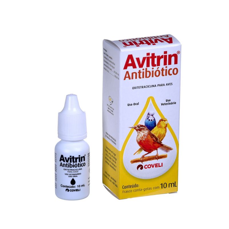 Antibi tico Coveli Avitrin para Aves 10ml 1