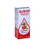 Suplemento Vitam nico Coveli Avitrin Ferro Max para Aves 15ml 0