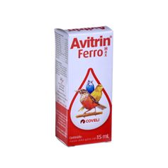 Suplemento Vitamínico Coveli Avitrin Ferro Max para Aves 15ml