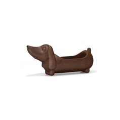 Cachepô Nutriplan Mascote Cachorro para Vaso Cor Café Imperial 43cm