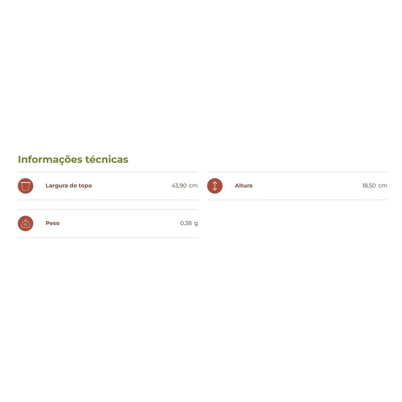 Cachep  Nutriplan Mascote Cachorro para Vaso Cor Caf  Imperial 43cm 7