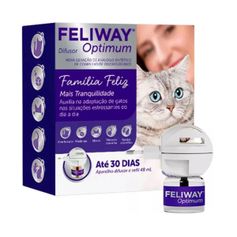 Difusor e Refil Ceva Feliway Optimum para Gatos 48ml