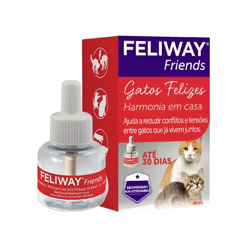 Refil do Difusor Ceva Feliway Friends para Gatos 48ml 0
