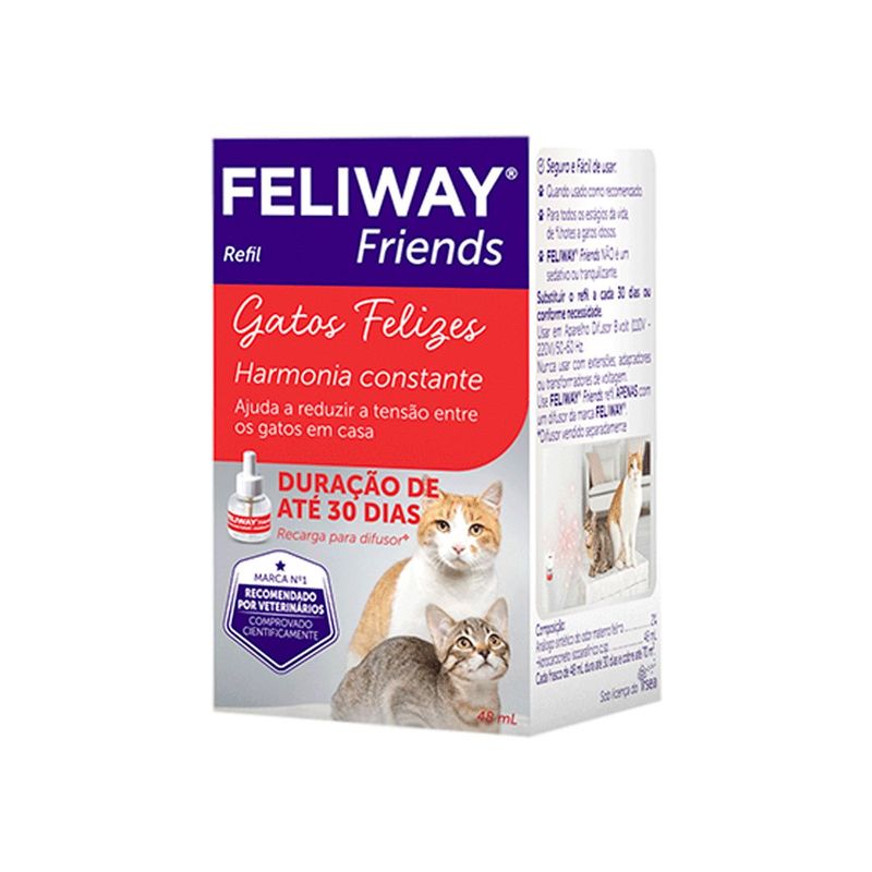 Refil do Difusor Ceva Feliway Friends para Gatos 48ml 1