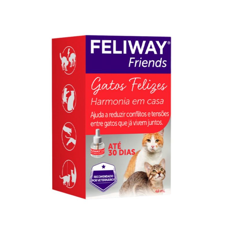 Refil do Difusor Ceva Feliway Friends para Gatos 48ml 2