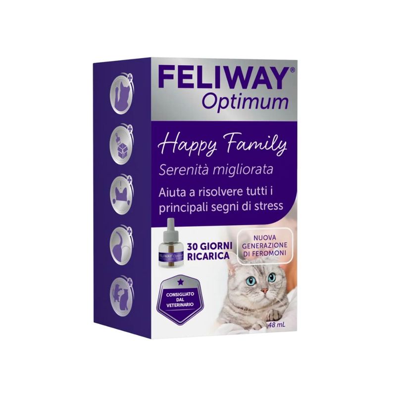 Refil do Difusor Ceva Feliway Optimum para Gatos 48ml  2