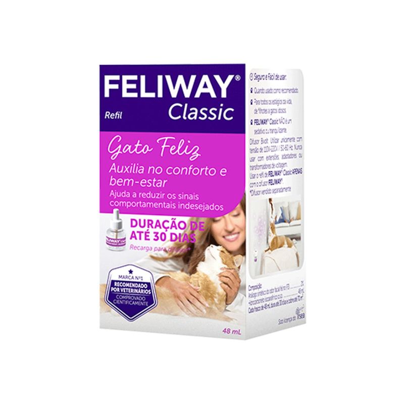 Refil Ceva Feliway Classic para Gatos 48ml 1
