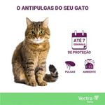 Antipulgas Ceva Vectra 1ml para Gatos at  10kg - Cont m 1 pipeta 2