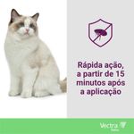 Antipulgas Ceva Vectra 1ml para Gatos at  10kg - Cont m 3 pipetas 2