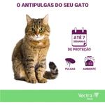 Antipulgas Ceva Vectra 1ml para Gatos at  10kg - Cont m 3 pipetas 3