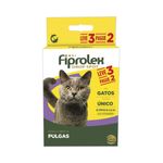 Antipulgas Ceva Fiprolex 0 5ml para Gatos - Cont m 3 pipetas 0