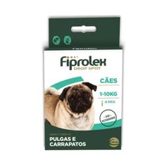 Antipulgas Ceva Fiprolex 0,67ml para Cães de 1kg até 10kg - Contém 1 pipeta