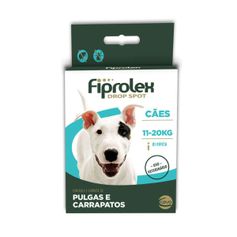Antipulgas Ceva Fiprolex 1,34ml para Cães de 11kg até 20kg  - Contém 1 pipeta