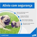 Antipulgas Elanco Capstar 57mg para C es de 11 5kg at  57kg - Cont m 1 comprimido 4