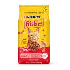 Ração Seca Friskies para Gatos Adultos Delícias da Granja 10,1kg