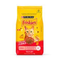 Ração Seca Friskies para Gatos Adultos Delícias da Granja 1kg