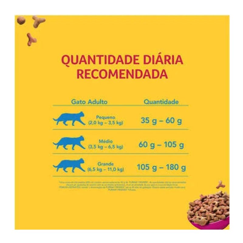 Ra  o Seca Friskies para Gatos Adultos Mix de Carnes 3kg 3