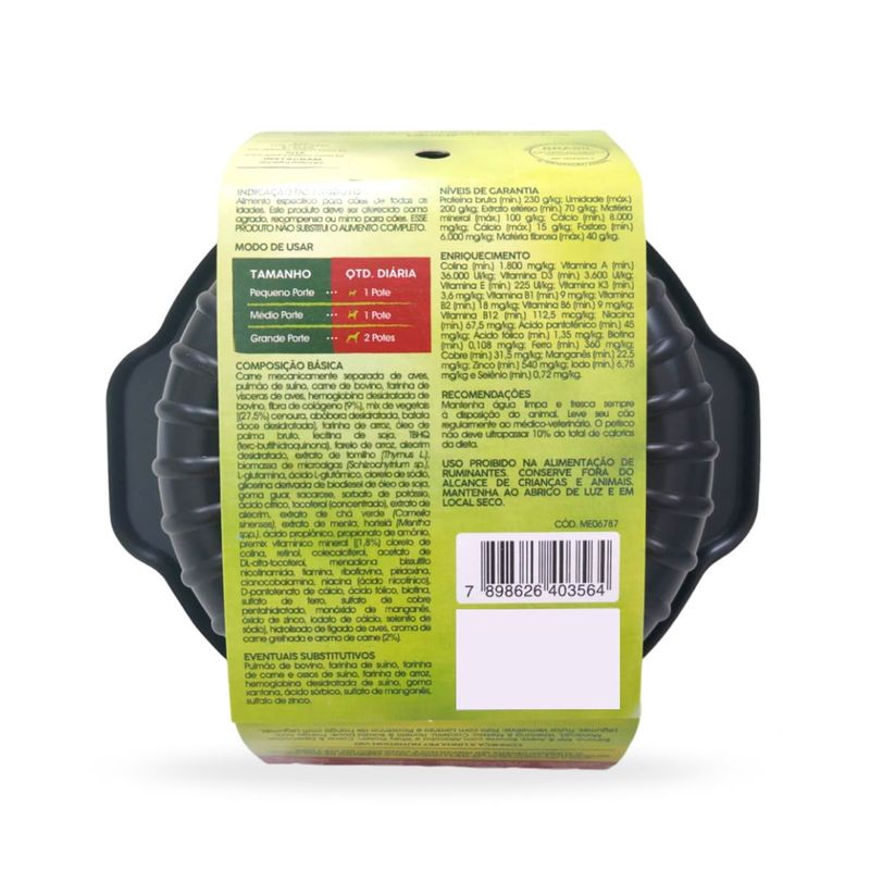 Petisco Pet Nutrition Vie para C es Picadinho de Carne com Legumes 50g 1