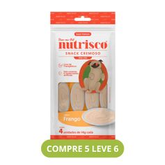 Petisco Nutrisco para Cães Frango - Pacote com 04 unidades de 14g cada