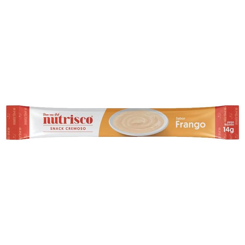 Petisco Nutrisco para C es Frango - Pacote com 04 unidades de 14g cada 3