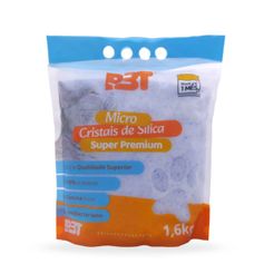 Areia Sanitária P3T Micro Cristais Sílica Super Premium para Gatos 1,6kg