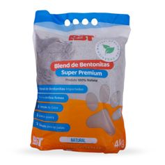 Areia Higiênica P3T Blend de Bentonitas Super Premium Natural para Gatos 4kg