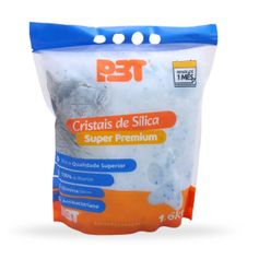 Areia Higiênica P3T Cristais de Sílica Super Premium Grossa para Gatos 1,6kg