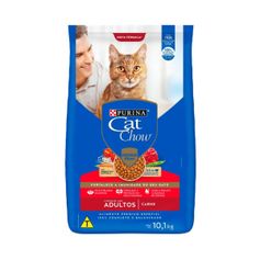 Ração Seca Cat Chow Defense Plus para Gatos Adultos Carne 10,1kg