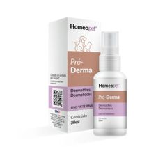 Sistema de Terapia Homeopet Pró-Derma para Cães e Gatos 30ml