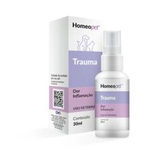 Sistema de Terapia Homeopet Trauma para Cães e Gatos 30ml