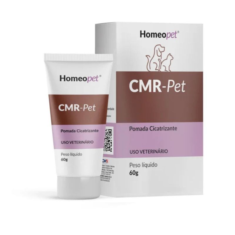 Pomada Cicatrizante Homeopet CMR-Pet para C es e Gatos 60g 0