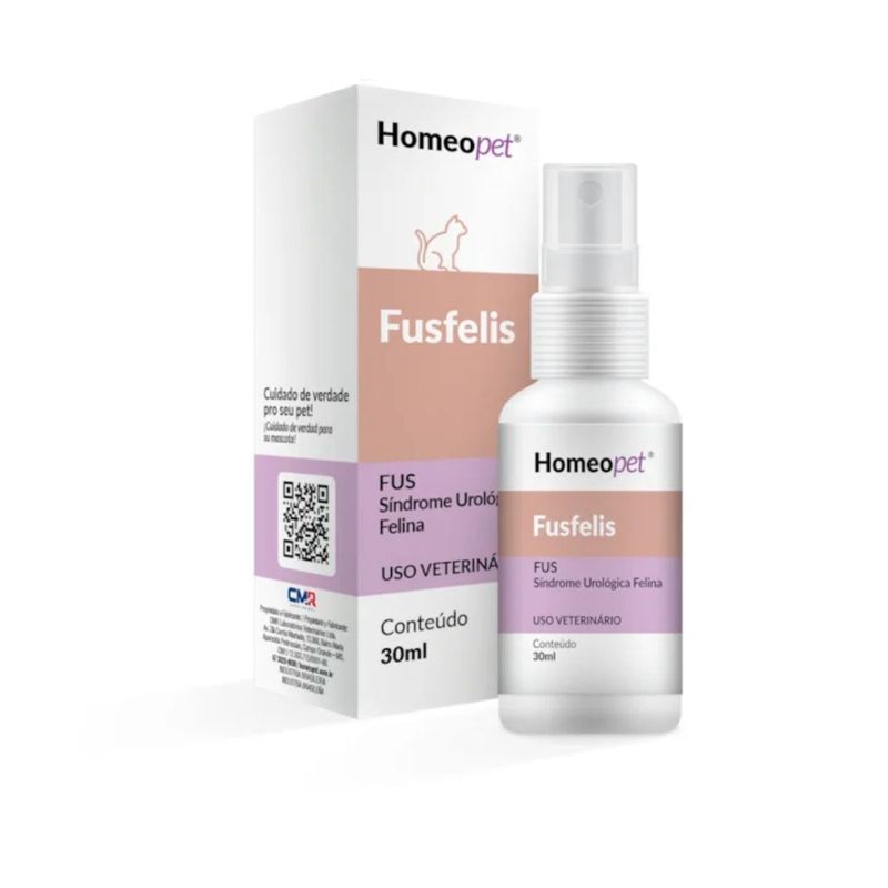 Sistema de Terapia Homeopet Fusfelis para Gatos 30ml 0